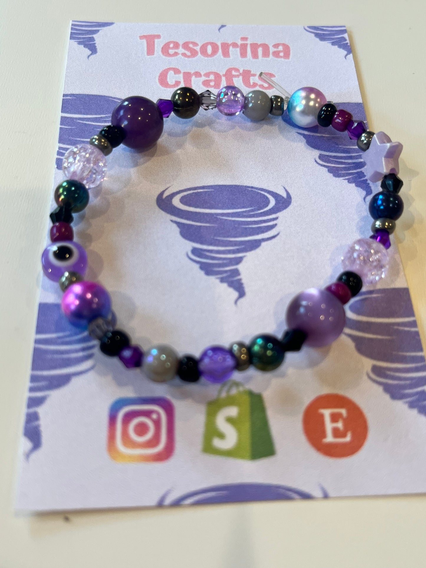 Storm Wind Fairy Beaded Bracelet