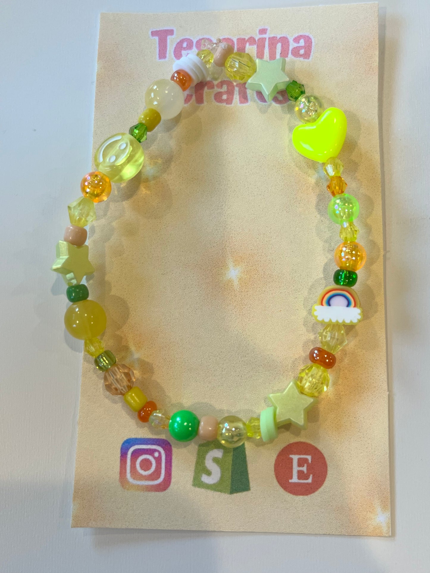 Light Fairy Beaded Bracelet