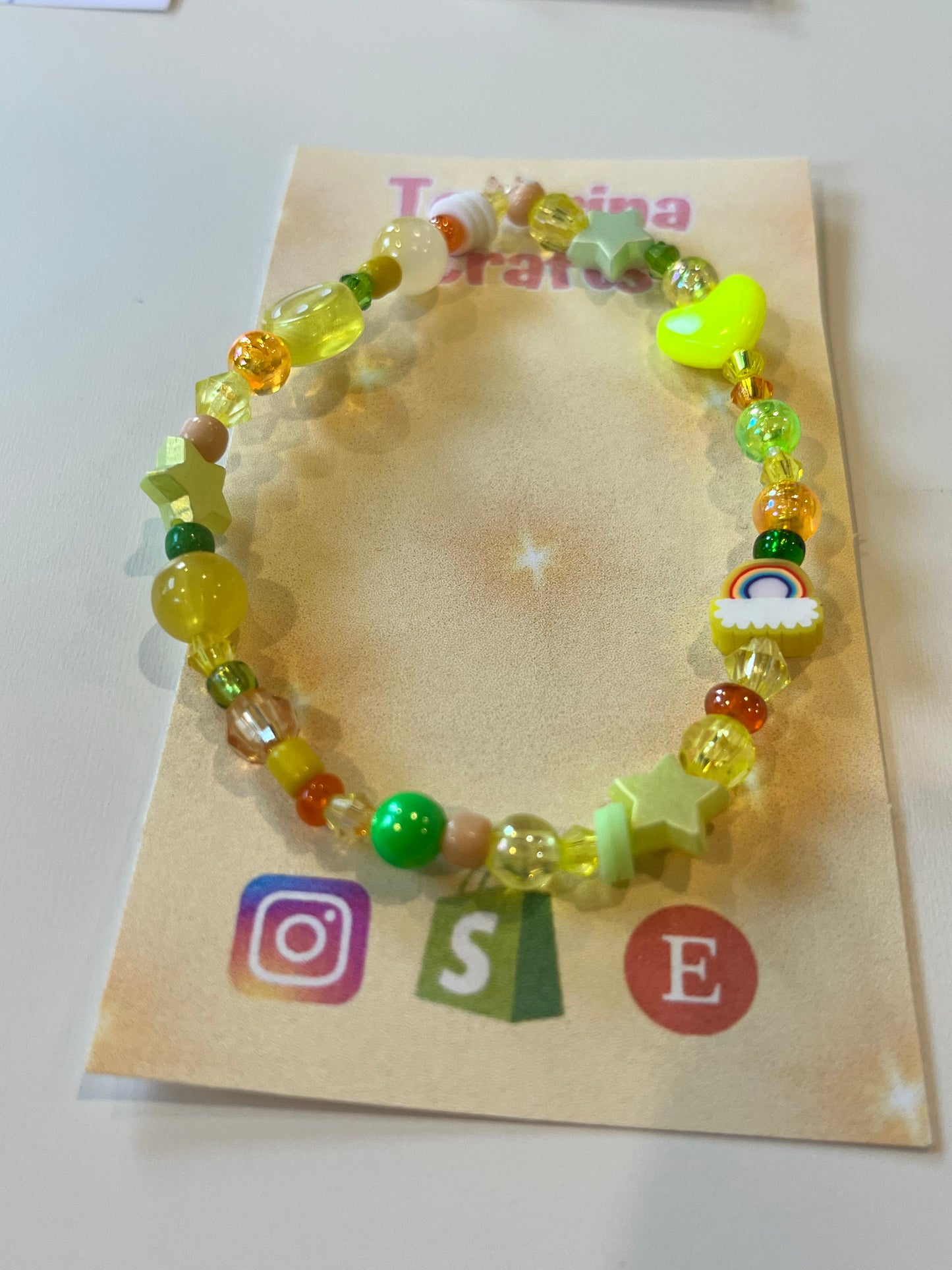 Light Fairy Beaded Bracelet
