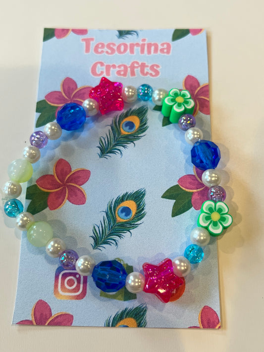 Tropical Princess Beaded Bracelet