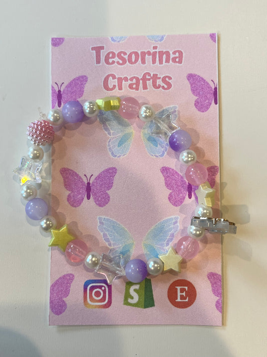 Fairy Princess Beaded Bracelet 🧚‍♀️👑
