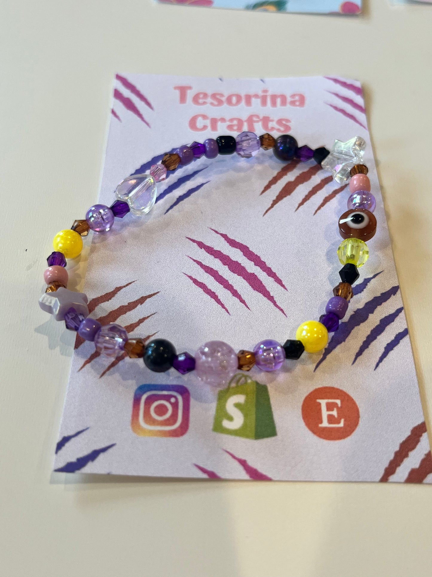 Werewolf's Daughter Monster Beaded Bracelet