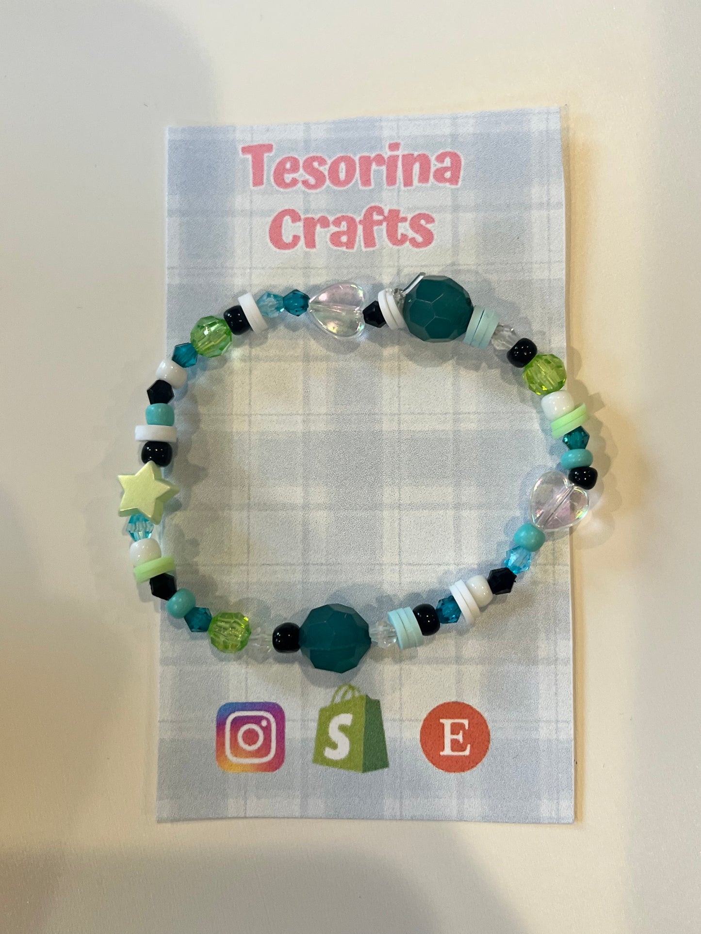 Frankenstein's Daughter Monster Beaded Bracelet