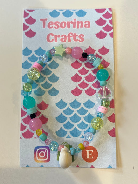 Sea Monster Daughter Lagoon Beaded Bracelet