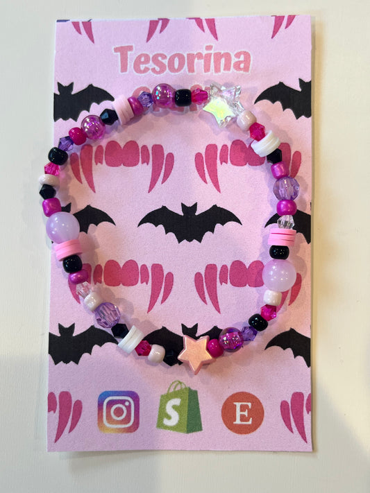 Dracula's Daughter Monster Beaded Bracelet