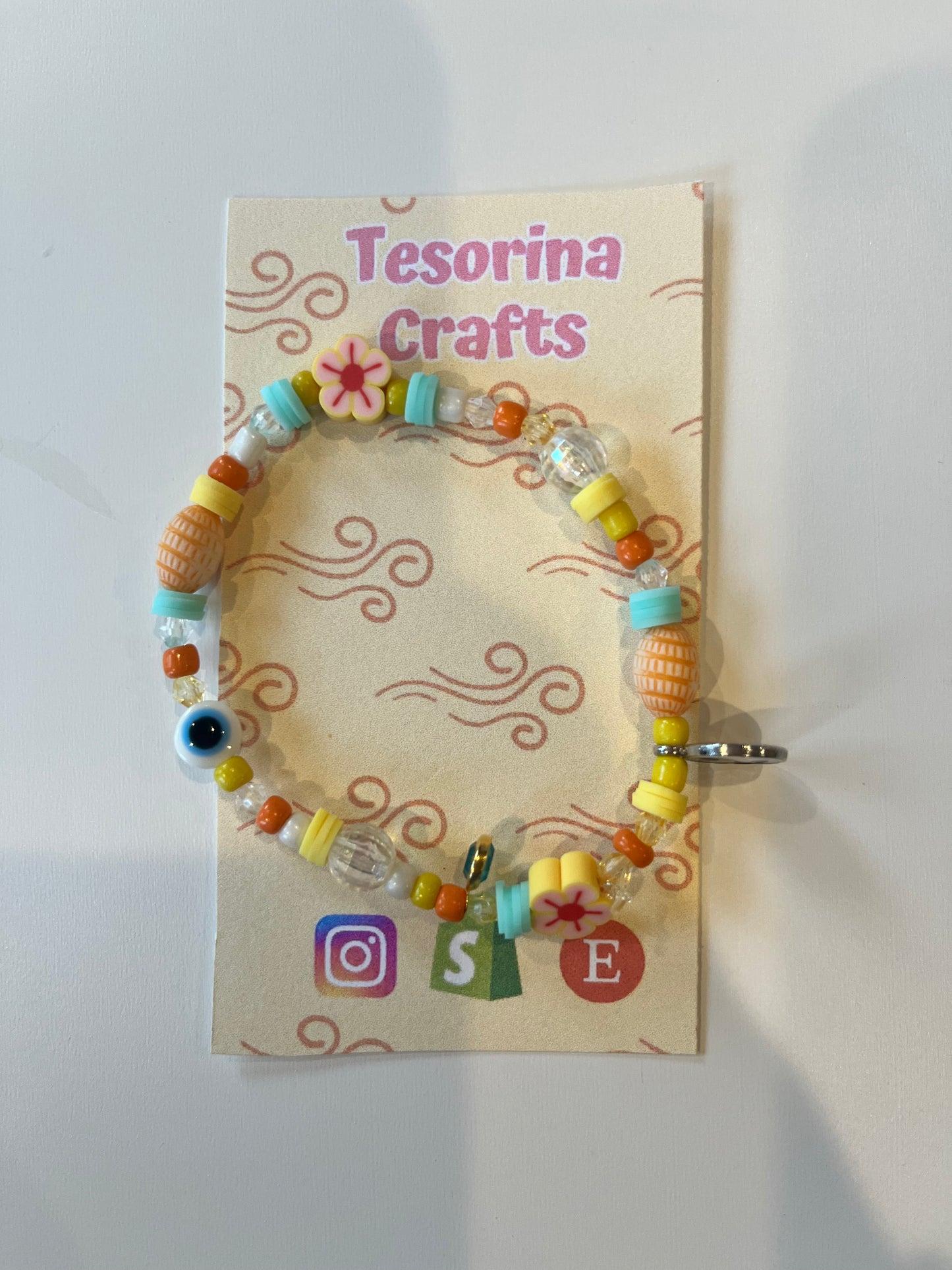 Air Beaded Bracelet 🌬️☁️✌️